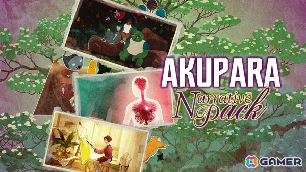 不思議な町、重力の謎、美しい絵画の世界へ――3つのナラティブADVを収録した「Akupara Narrative Pack」が10月16日に発売の画像1