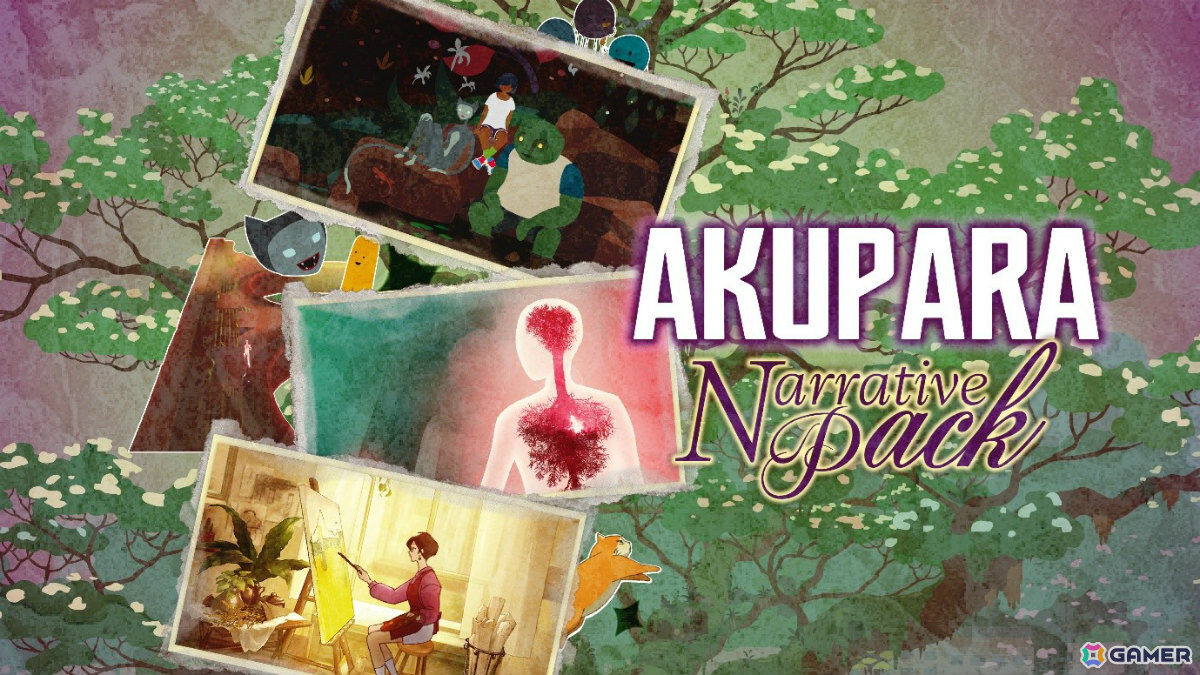不思議な町、重力の謎、美しい絵画の世界へ――3つのナラティブADVを収録した「Akupara Narrative Pack」が10月16日に発売の画像