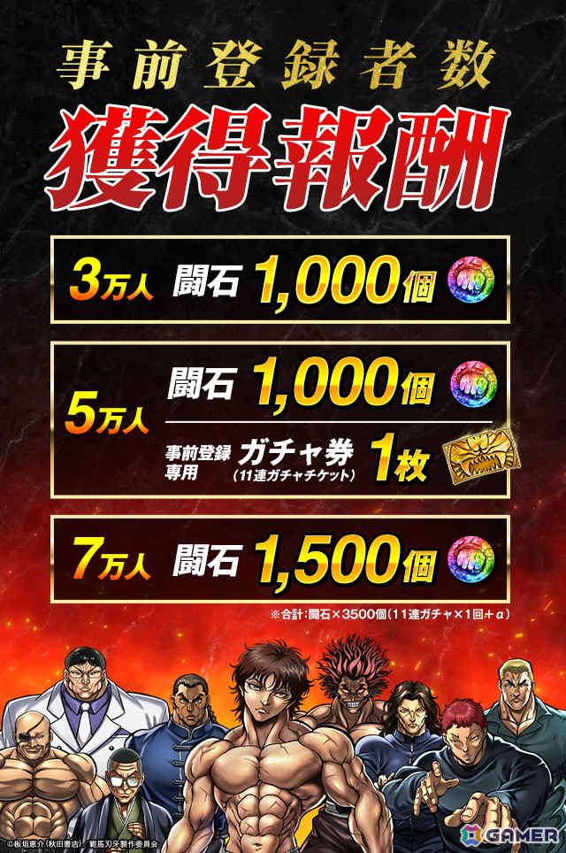 育成シミュレーションゲーム「刃牙 THE STRONGEST PROOF」のストア事前登録が開始！格闘士を自由に組み合わせて最強のチームを編成しようの画像
