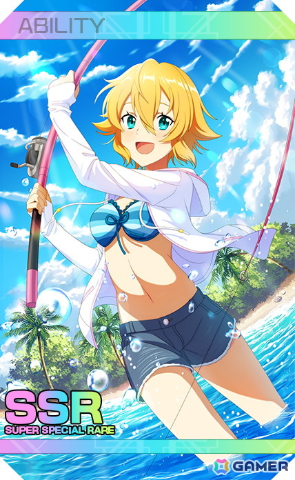 ソードアート・オンライン ヴァリアント・ショウダウン」水着姿の