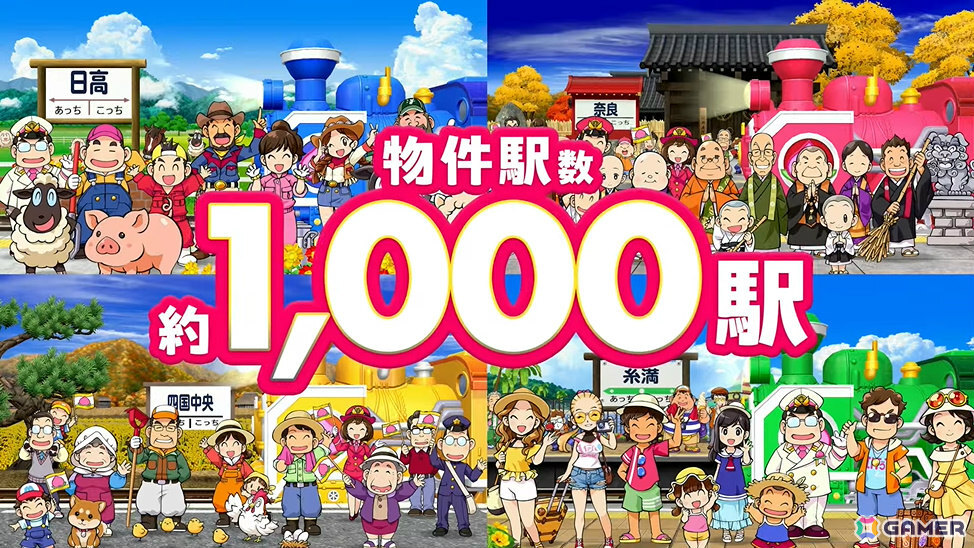「桃鉄」シリーズ最新作「桃太郎電鉄2 ～あなたの町も きっとある～ 東日本編＋西日本編」が11月13日に発売！の画像8