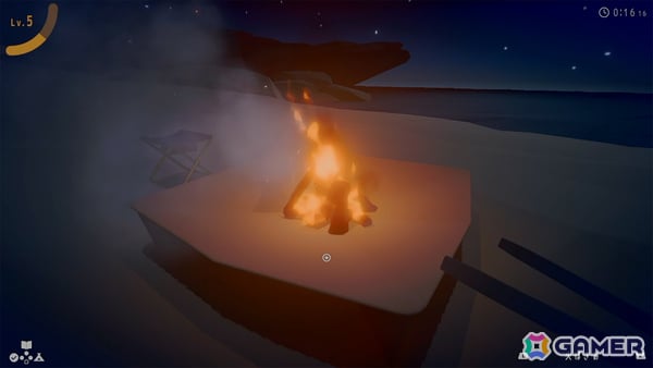 焚き火を大きくしていくチルいシミュレーションゲーム「チルっと焚き火ソン」がSwitch 2で配信開始の画像5