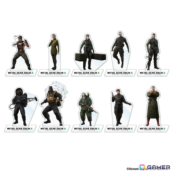「METAL GEAR SOLID」シリーズのポップアップストアが渋谷と心斎橋のPARCOにて8月15日より順次開催！アクスタをはじめとしたオリジナルグッズが販売の画像