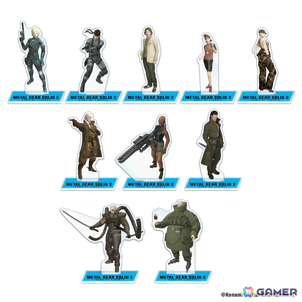 「METAL GEAR SOLID」シリーズのポップアップストアが渋谷と心斎橋のPARCOにて8月15日より順次開催！アクスタをはじめとしたオリジナルグッズが販売の画像