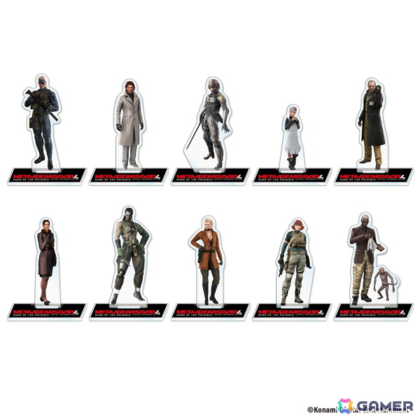 「METAL GEAR SOLID」シリーズのポップアップストアが渋谷と心斎橋のPARCOにて8月15日より順次開催！アクスタをはじめとしたオリジナルグッズが販売の画像