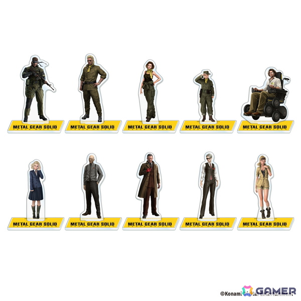 「METAL GEAR SOLID」シリーズのポップアップストアが渋谷と心斎橋のPARCOにて8月15日より順次開催！アクスタをはじめとしたオリジナルグッズが販売の画像