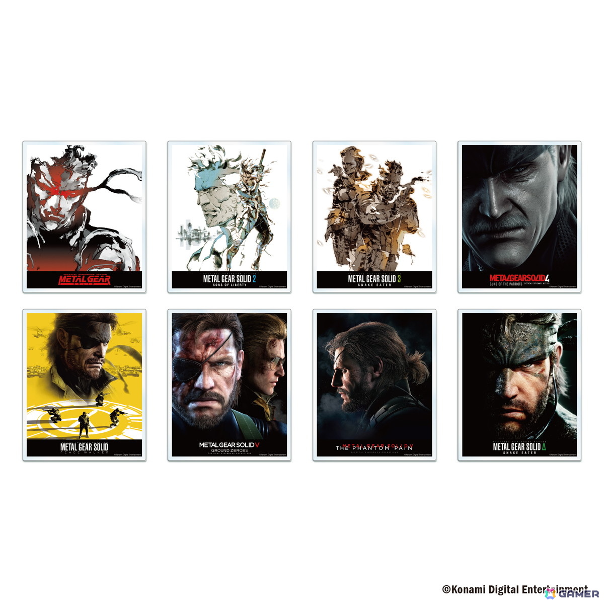 「METAL GEAR SOLID」シリーズのポップアップストアが渋谷と心斎橋のPARCOにて8月15日より順次開催!アクスタをはじめとしたオリジナルグッズが販売の画像