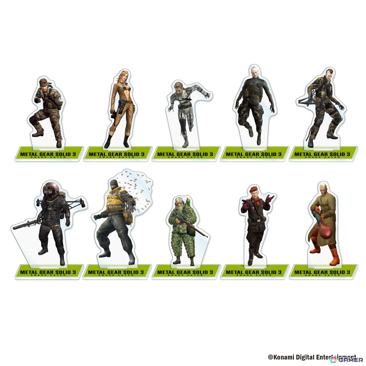 「METAL GEAR SOLID」シリーズのポップアップストアが渋谷と心斎橋のPARCOにて8月15日より順次開催！アクスタをはじめとしたオリジナルグッズが販売の画像7