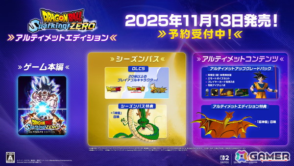 Switch/Switch 2版「ドラゴンボール Sparking! ZERO」が11月13日に発売！Joy-Conを使ったアクションやローカル通信対戦が可能の画像5