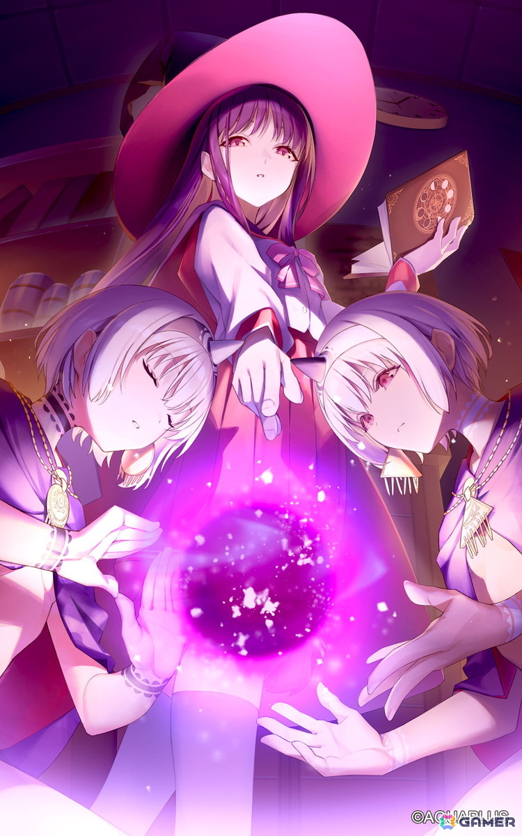 ※コラボ限定灯幻鏡「黒魔術会」イラスト:岡本大河