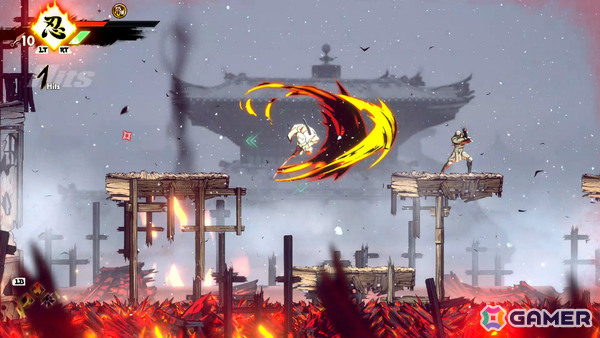「SHINOBI 復讐の斬撃」チュートリアルステージを特別仕様で楽しめる体験版が配信！スコアが記録されるアーケードモードも搭載の画像