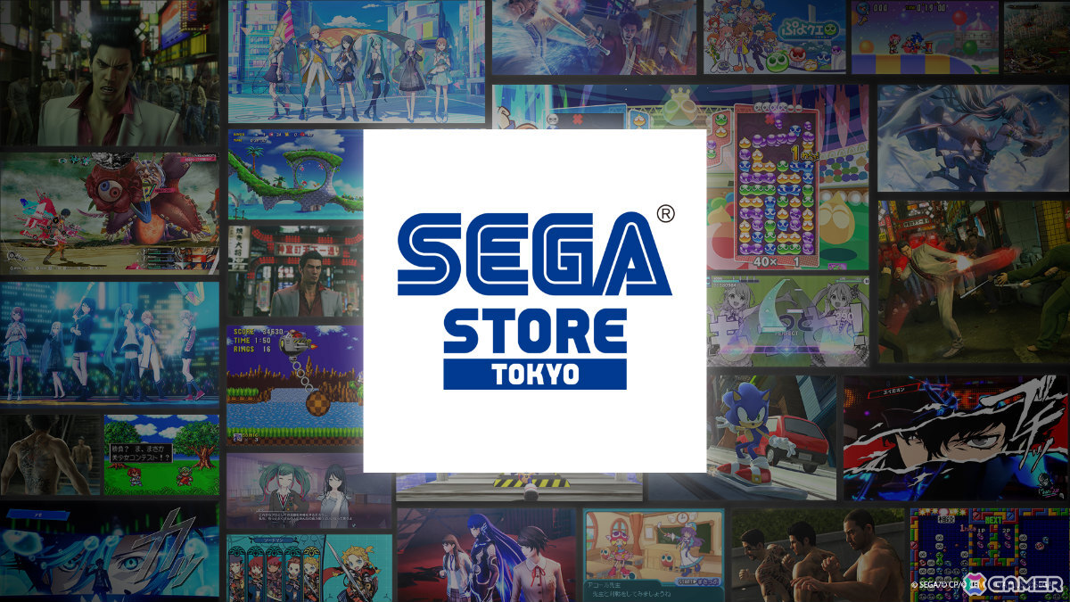 「SEGA STORE TOKYO」セガストア オンライン＆Amazonにて一部グッズの予約受付が開始！「ソニック」「プロセカ」「龍が如く」「ぷよぷよ」などの画像