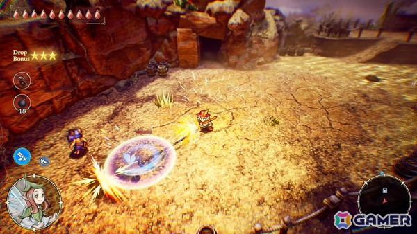 HD-2Dシリーズ初のアクションRPG「冒険家エリオットの千年物語」は冒険家エリオットと妖精フェイが力を合わせて戦いやダンジョン探索に挑むの画像26