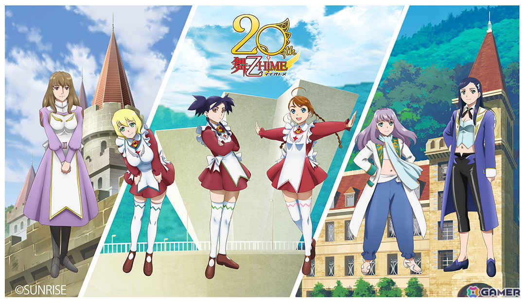 「舞-乙HiME」放送20周年!久行宏和氏描き下ろしビジュアル、小原正和監督お祝いコメント、20周年記念PV2本が公開の画像