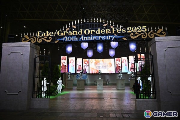 「FGOフェス2025」の会場レポートをお届け！10周年を記念してFateの原点となるサーヴァント7クラス彫像が登場の画像8