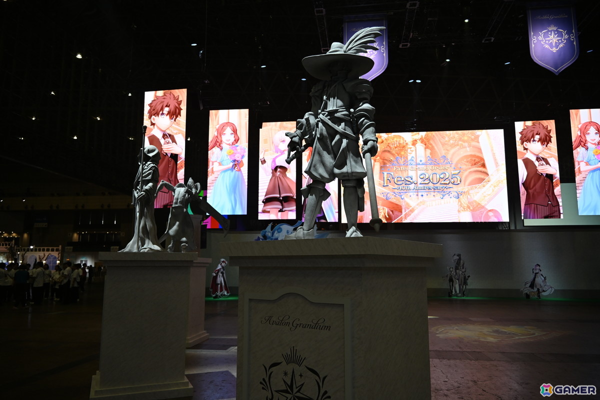 「FGOフェス2025」の会場レポートをお届け！10周年を記念してFateの原点となるサーヴァント7クラス彫像が登場の画像14