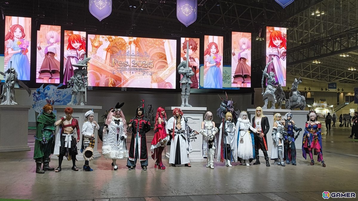 「FGOフェス2025」の会場レポートをお届け！10周年を記念してFateの原点となるサーヴァント7クラス彫像が登場の画像