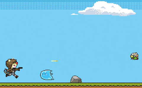 「あおぎり高校」うる虎がーるさんが個人開発した、ばくだん焼本舗コラボのアクションゲームがDLsiteで発売