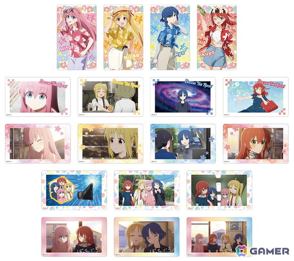 アニメ「ぼっち・ざ・ろっく！」の結束バンドメンバー4人がアロハ衣装を着た描き下ろし立ち絵のグッズがアニメイトで登場！の画像5