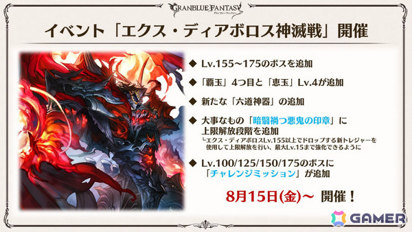 「グラブル」×「エヴァンゲリオン」コラボが11月5日より開催!「HUNTER×HUNTER」コラボ詳細や水着姿のシャトラとハーゼリーラなども公開の画像