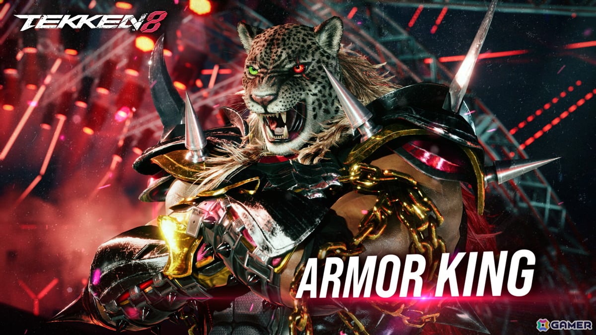「鉄拳8」第7弾追加プレイアブルキャラクター「アーマーキング」のゲームプレイトレイラーが公開！第8弾キャラクター「ミアリズ」の姿もの画像1