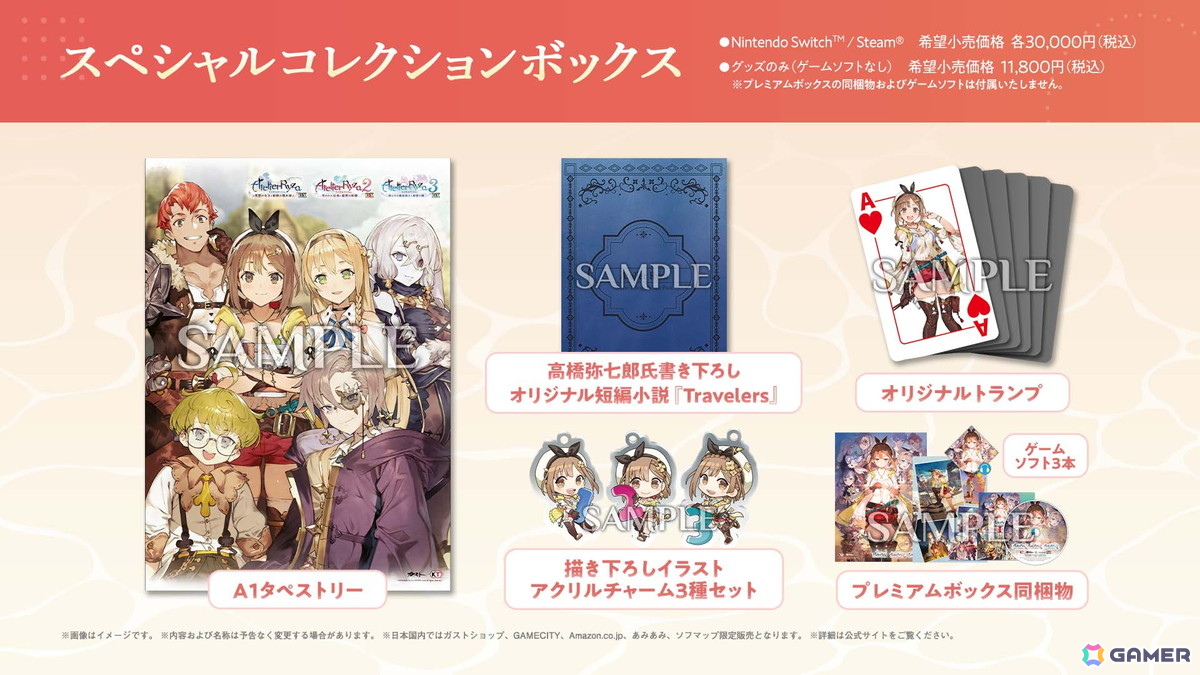 「ライザのアトリエ ～秘密トリロジー～ DX」11月13日に発売！「1」はアガーテ、キロ、ロミィ、「2」はアンペル、リラ、「3」はクリフォード、セリ、キロがプレイアブルキャラにの画像
