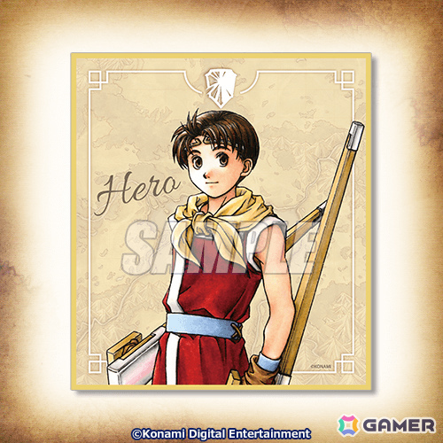 幻想水滸伝　アクリルパネル　チャーム　色紙　主人公　フリック他　くじ引き堂 幻想水滸伝 アクリルパネルS-1-2 チャーム 色紙 主人公他 くじ引き堂