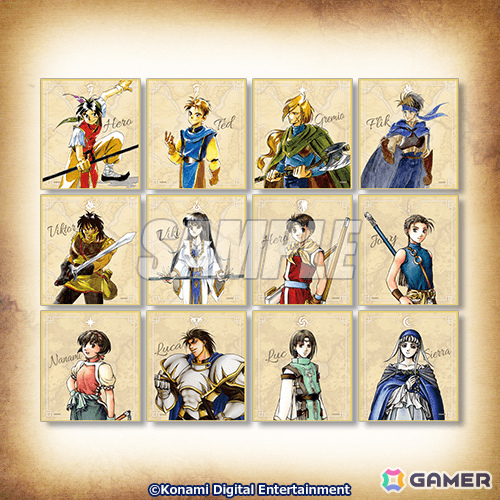 幻想水滸伝 I＆II HDリマスター」オンラインくじが発売！アクリル