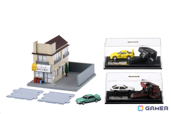 トミカの大人向けブランド「tomica」と漫画「頭文字D」のコラボ商品「トミカプレミアム unlimited STEERING VIEW 頭文字D」など4種が12月に発売！の画像1