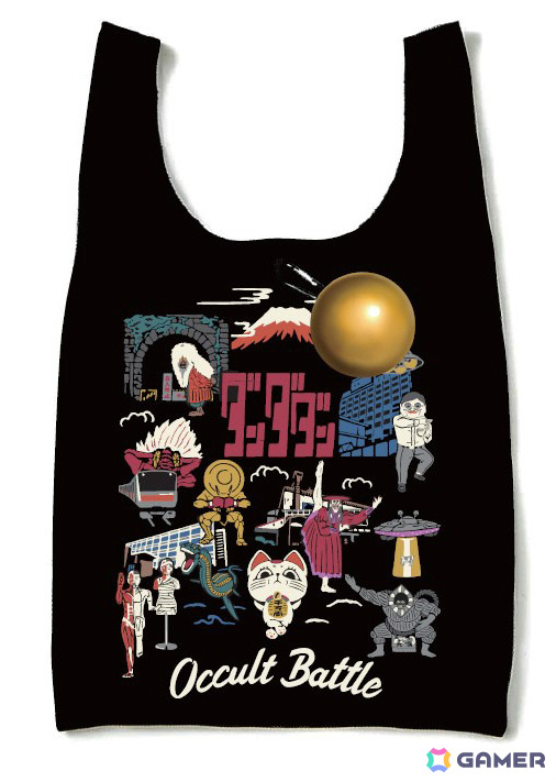 TVアニメ「ダンダダン」モモやオカルンたちの描きおろしイラストを使用したホラーTシャツや金の玉トートバッグなどがMANGART BEAMSより登場！の画像7