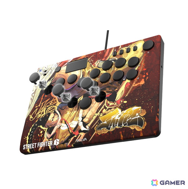 レバーレスコントローラー「ストリートファイター6 NOLVA Mechanical All-Button Arcade Controller for PlayStation5, Windows PC」が11月に発売!の画像