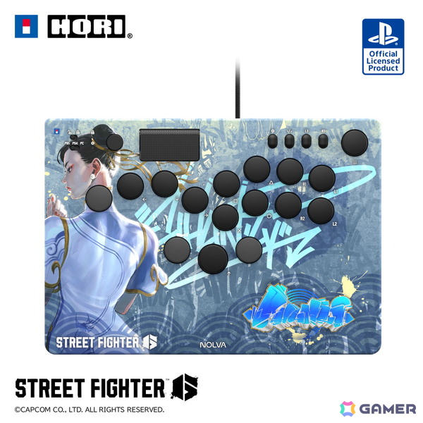 レバーレスコントローラー「ストリートファイター6 NOLVA Mechanical All-Button Arcade Controller for PlayStation5, Windows PC」が11月に発売!の画像