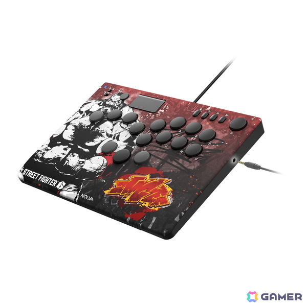 レバーレスコントローラー「ストリートファイター6 NOLVA Mechanical All-Button Arcade Controller for PlayStation5, Windows PC」が11月に発売!の画像