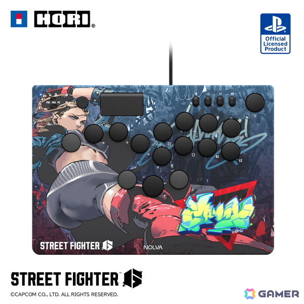 レバーレスコントローラー「ストリートファイター6 NOLVA Mechanical All-Button Arcade Controller for PlayStation5, Windows PC」が11月に発売!の画像