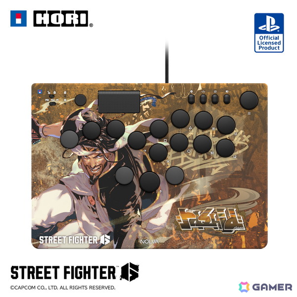HORI NOLVA　レバーレスコントローラー　スト6 ホリ、「スト6」デザインのレバーレスコントローラーが11月発売