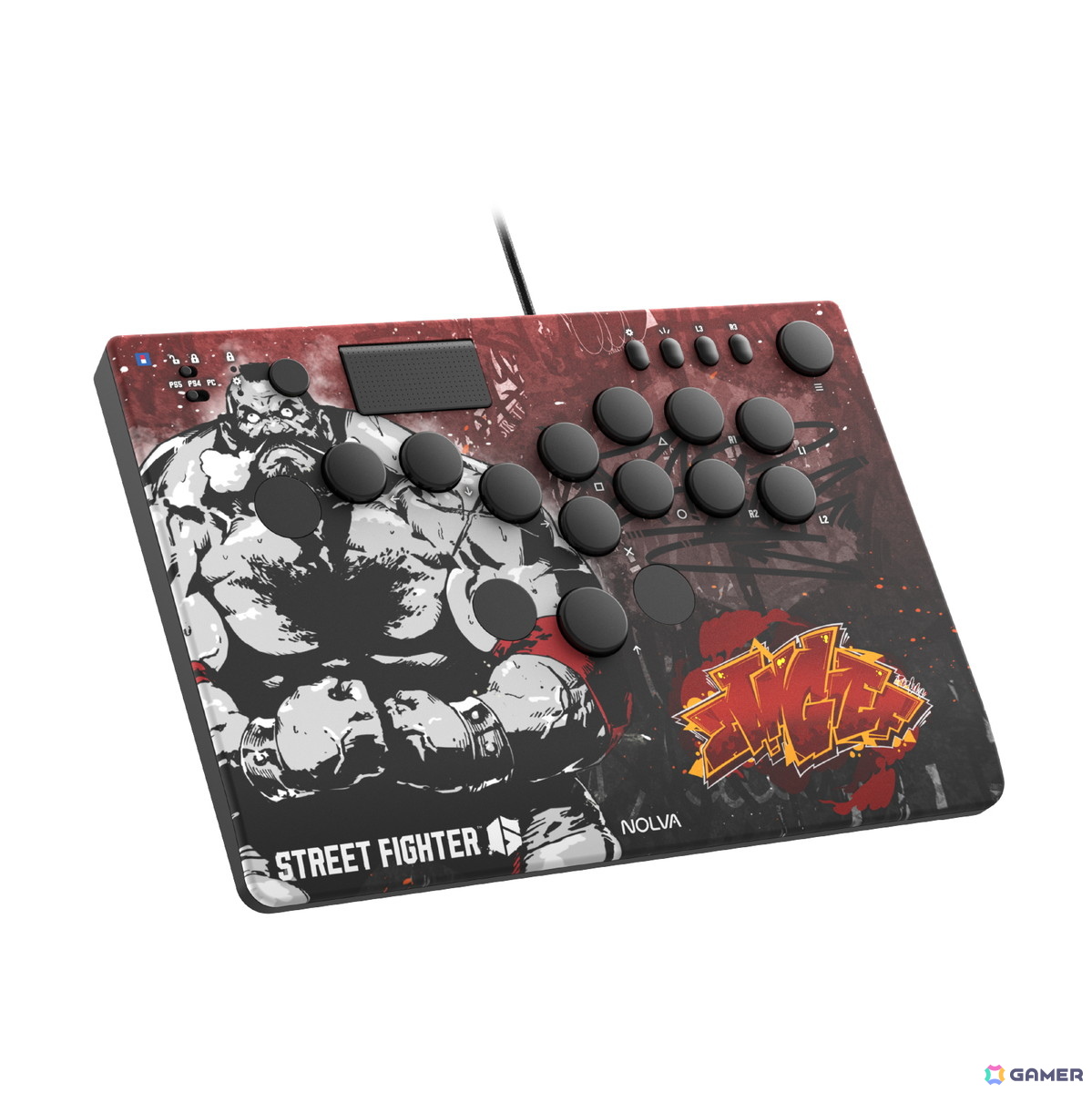 レバーレスコントローラー「ストリートファイター6 NOLVA Mechanical All-Button Arcade Controller for PlayStation5, Windows PC」が11月に発売！の画像35