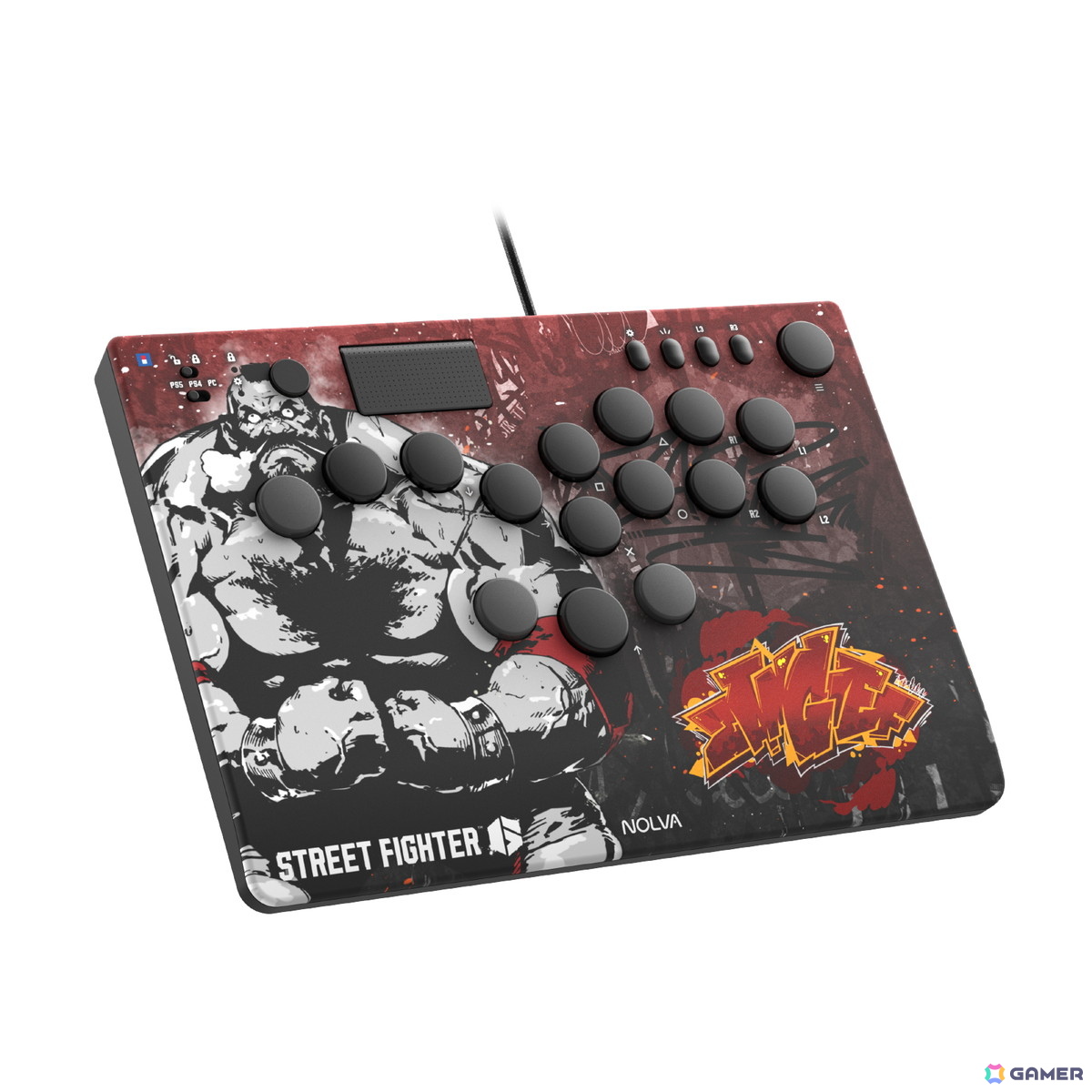 レバーレスコントローラー「ストリートファイター6 NOLVA Mechanical All-Button Arcade Controller for PlayStation5, Windows PC」が11月に発売！の画像38