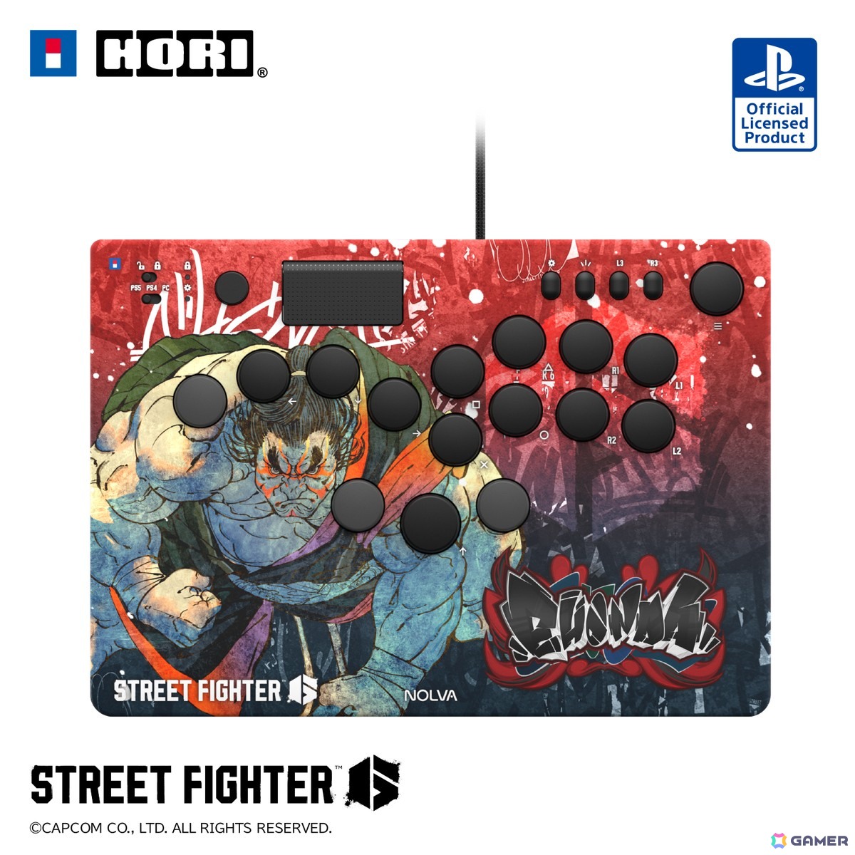 レバーレスコントローラー「ストリートファイター6 NOLVA Mechanical All-Button Arcade Controller for PlayStation5, Windows PC」が11月に発売！の画像4
