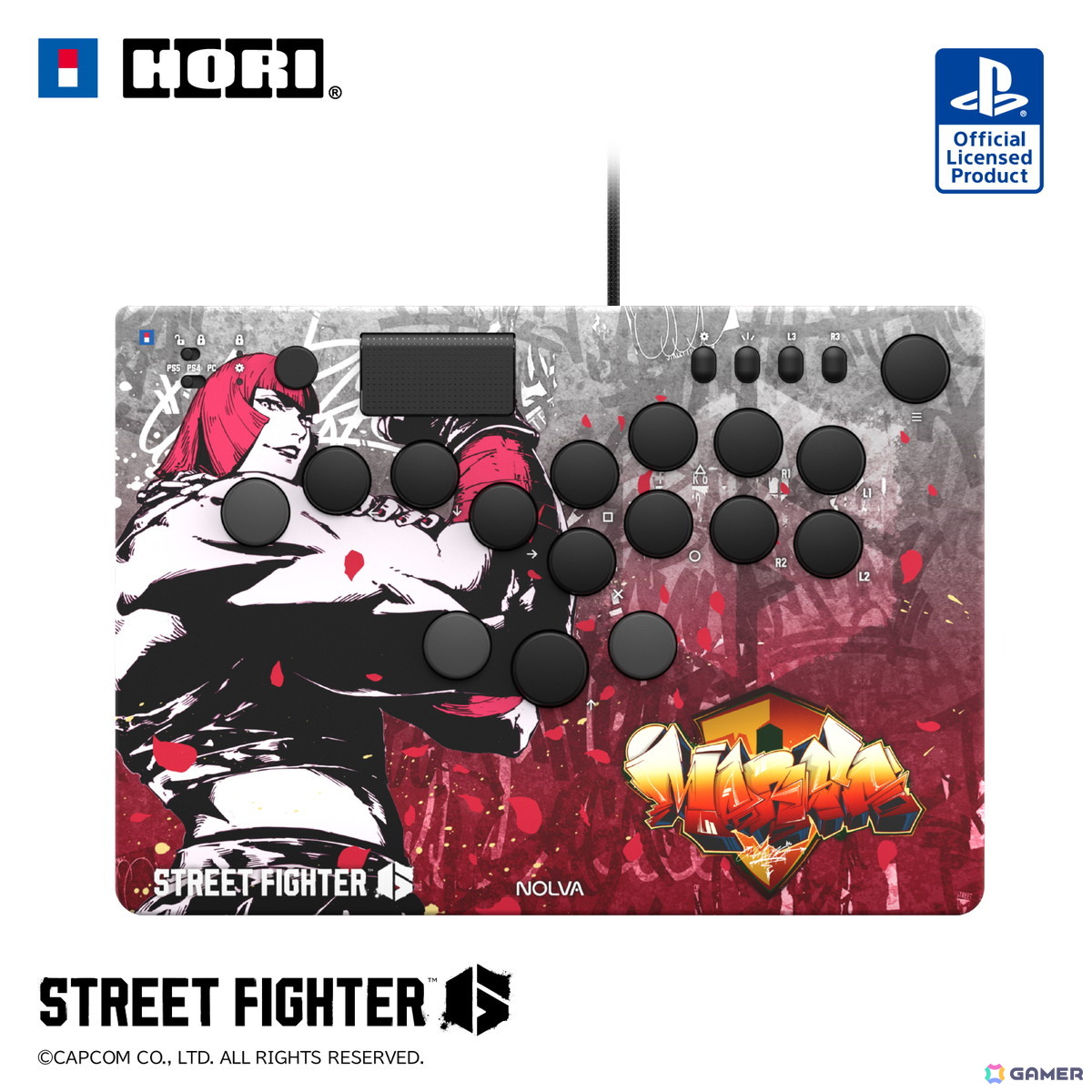 レバーレスコントローラー「ストリートファイター6 NOLVA Mechanical All-Button Arcade Controller for PlayStation5, Windows PC」が11月に発売！の画像6