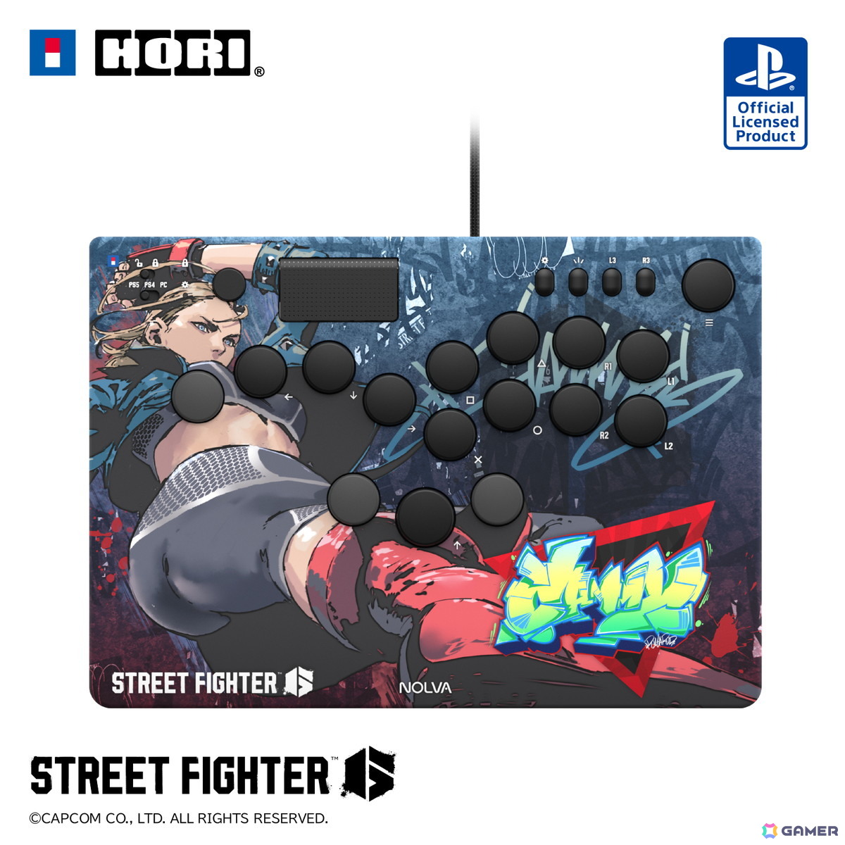 レバーレスコントローラー「ストリートファイター6 NOLVA Mechanical All-Button Arcade Controller for PlayStation5, Windows PC」が11月に発売！の画像8