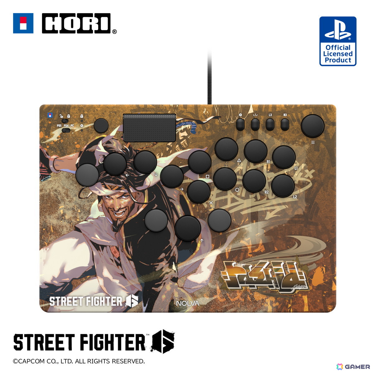 レバーレスコントローラー「ストリートファイター6 NOLVA Mechanical All-Button Arcade Controller for PlayStation5, Windows PC」が11月に発売！の画像9