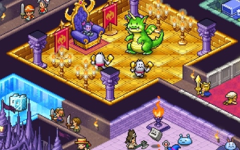ダンジョン経営SLG「魔王城ものがたり」がAndroidで配信！冒険者の襲撃を退けながら恐ろしい魔王城を作り上げよう