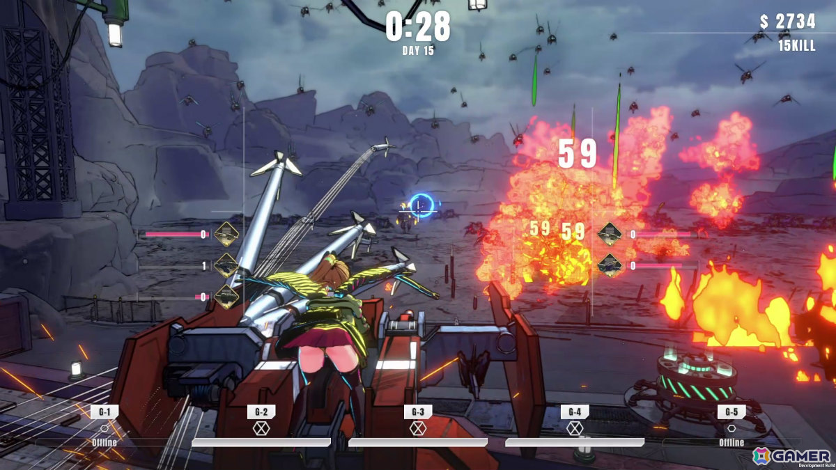 タレット防衛シューティング「タレットと少女」のリリース日が8月25日に決定！フル武装コンテンツや“少女”の新衣装などを引っ提げて登場の画像13