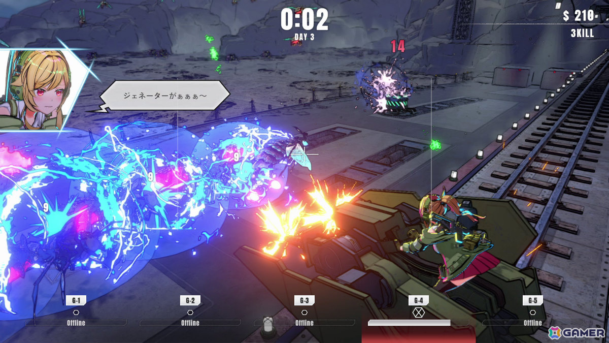 タレット防衛シューティング「タレットと少女」のリリース日が8月25日に決定！フル武装コンテンツや“少女”の新衣装などを引っ提げて登場の画像8