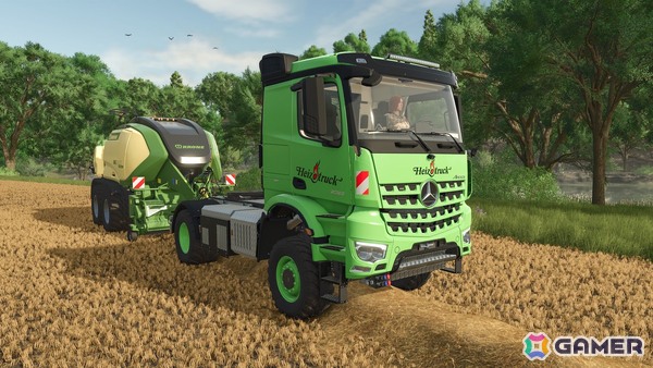 「ファーミングシミュレーター 25」のコンテンツ拡張パック「Mercedes-Benz Trucks Pack」が9月9日に配信！Mercedes-Benzを含むブランドと農機/車両が登場の画像