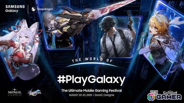 「モンギル：STAR DIVE」がgamescom 2025に出展！会場ではOdyssey 3DやGalaxy Z Fold7を使用してプレイできるの画像2