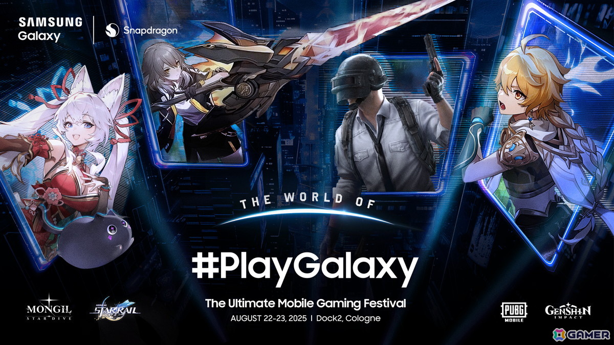 「モンギル：STAR DIVE」がgamescom 2025に出展！会場ではOdyssey 3DやGalaxy Z Fold7を使用してプレイできるの画像
