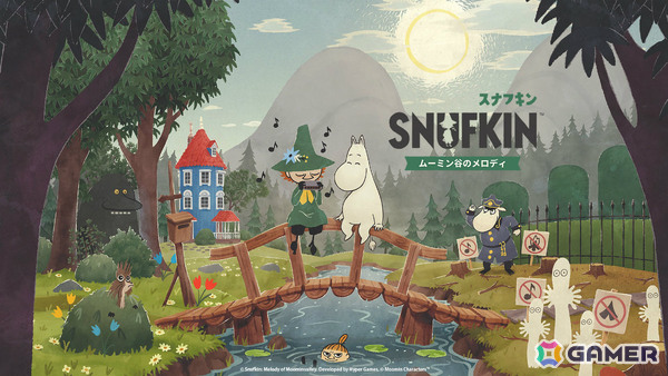 スナフキンとムーミン谷を冒険する音楽ADV「スナフキン：ムーミン谷のメロディ」iOS/Android版がリリース！の画像1