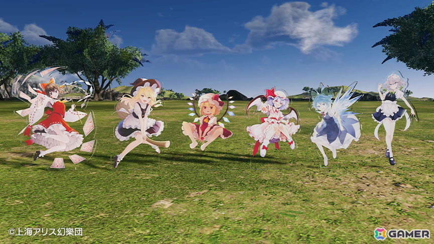 「PSO2 ニュージェネシス」で「東方Project」コラボが開催!ACスクラッチには霊夢や魔理沙のなりきりコスチュームなどが登場の画像