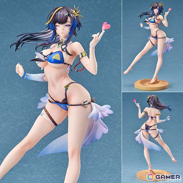 「スノウブレイク：禁域降臨」カーシアが夏雰囲気の着せ替え「倦姿のひと波」でスケールフィギュアとなって登場！の画像2